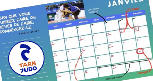 Calendrier sportif du TARN JUDO saison 2025 2026 disponible